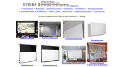 Desktop Screenshot of motorleinwand.de